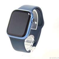 〔中古〕Apple(アップル)  Apple Watch Series 7 GPS 41mm ブルーアルミニウムケース アビスブルースポーツバンド | ソフマップ Yahoo!店
