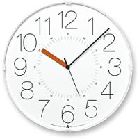 タカタレムノス 壁掛け時計 カラ ホワイト（オレンジ針） AWA21-01WH-O | ソフマップ Yahoo!店