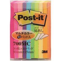 3Mジャパン 見出しマルチカラー Post-it(ポスト・イット) 混色 700MC | ソフマップ Yahoo!店