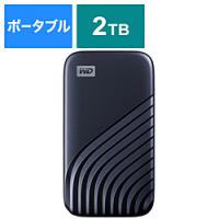 Western Digital WDBAGF0020BBL-JESN 外付けSSD USB-C＋USB-A接続 My Passport SSD 2020 Hi-Speed ブルー ［ポータブル型 /2TB］ | ソフマップ Yahoo!店