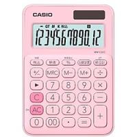 CASIO(カシオ) カラフル電卓（12桁）　MW-C20C-PK-N　ペールピンク | ソフマップ Yahoo!店