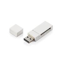 ELECOM(エレコム) MR-D205WH カードリーダー スティックタイプ USB2.0対応 SD+microSD対応  ホワイト | ソフマップ Yahoo!店