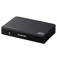 ELECOM(エレコム) HDMI分配器  ブラック VSP-HDP12BK ［1入力 /2出力 /4K対応 /手動］ | ソフマップ Yahoo!店