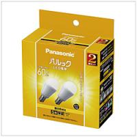 Panasonic(パナソニック) LED電球 [E17 /一般電球形 /60W相当 /温白色 /2個 /広配光タイプ] LDA7WWGE17SK62T | ソフマップ Yahoo!店