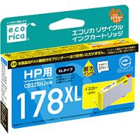 エコリカ 【リサイクル】 ECI-HP178XLY-V　（HP CB325HJ対応/リサイクルインクカートリッジ/イエロー） | ソフマップ Yahoo!店