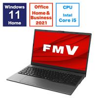 ノートパソコン FMV Lite 5515/H ブライトブラック FMV5515HBB ［15.6型 /Windows11 Home /intel Core i5 /メモリ：16GB /SSD：512GB /Office HomeandBusines… | ソフマップ Yahoo!店