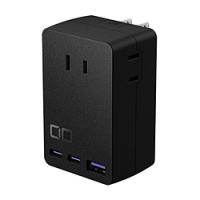 Polaris CUBE WALL67W  PD対応AC充電器　USB-C×2、USB-A×1ポート、ACコンセント×3  ブラック CIO-PC67W2C1A-AC3-BK ［3ポート /USB Power Delivery対応 /S… | ソフマップ Yahoo!店