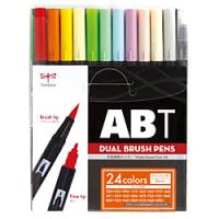 トンボ鉛筆 水性マーキングペン 24色セット ABT ベーシック AB-T24CBA | ソフマップ Yahoo!店