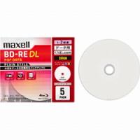 maxell 1-2倍速対応データ用ブルーレイディスクBD-RE DL[PLAIN STYLE]（2層50GB・5枚）　BE50PPLWPA.5S [振込不可] | ソフマップ Yahoo!店