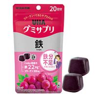 UHA味覚糖 UHAグミサプリ 鉄 20日分（40粒） | ソフマップ Yahoo!店