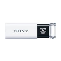 SONY(ソニー) USM32GU W 「ポケットビット」 （USB3.0/32GB/ホワイト） 【864】 | ソフマップ Yahoo!店