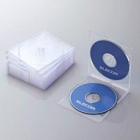 ELECOM(エレコム) CD/DVD/Blu-ray対応収納スリムケース（2枚収納×10セット・クリア）CCD-JSCSW10CR 【864】 | ソフマップ Yahoo!店