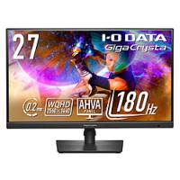 IO DATA(アイオーデータ) ゲーミングモニター GigaCrysta ブラック KH-GDQ271JA[27型/180Hz/WQHD/AHVAパネル] | ソフマップ Yahoo!店