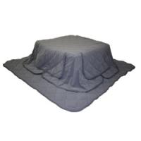 オーシン シルキーフリース省スペースこたつ布団セット(チャコールグレー/75cm角こたつ対応/敷布団サイズ：150cm角) | ソフマップ Yahoo!店