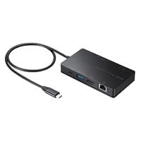 ［USB-C オス→メス カードスロットｘ2 / HDMI / LAN / USB-Aｘ3 / USB-Cｘ2］USB PD対応 100W ドッキングステーション   USB-DKM3BK ［USB Power Delivery対… | ソフマップ Yahoo!店