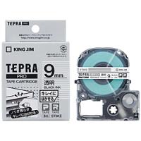 キングジム テプラ(TEPRA) キレイニハガセルテープ (透明テープ/黒文字/9mm幅) ST9KE | ソフマップ Yahoo!店