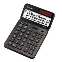 SHARP(シャープ) 電卓 抗菌仕様ナイスサイズタイプ 抗菌仕様ナイスサイズカラー・デザイン電卓 ブラック系スタイリッシュブラック EL-VN83-BX ［12桁］ | ソフマップ Yahoo!店