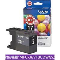 brother(ブラザー) 【純正】 LC17BK 【ブラザー純正】インクカートリッジ ブラック (大容量) | ソフマップ Yahoo!店