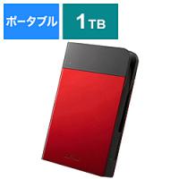 BUFFALO(バッファロー) HD-PZN1.0U3-R [ポータブル型 /1TB] 外付けHDD MiniStation HD-PZNU3シリーズ レッド | ソフマップ Yahoo!店