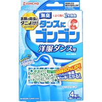 大日本除虫菊 ゴンゴン 洋服ダンス用N 無臭タイプ 4個 | ソフマップ Yahoo!店