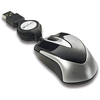 VERBATIMJAPAN 有線光学式マウス ［USB］ （巻き取り式・70cm・3ボタン・ブラック）　MUSTOZV3 | ソフマップ Yahoo!店