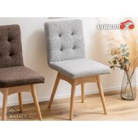 東谷 ダイニングチェア グレー W45×D56×H84×SH46 NOC-31GY イス 回転式 座面回転 ファブリック シンプル メーカー直送 送料無料 | プロツールショップヤブモト3号店