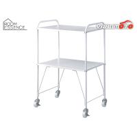 東谷 サイドワゴン ホワイト W53×D35×H75.5 LFS-883WH キャスター 移動 便利 マルチ ワゴン デスク回り メーカー直送 送料無料 | プロツールショップヤブモト5号店