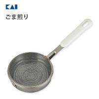 ごま煎り 貝印 DH8076 / 日本製 胡麻煎り 焙煎器 蓋付き ステンレス製 便利 KK Kai Kitchen / | Y-NETS Yahoo!店