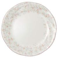 ノリタケ(Noritake) キューティーローズ ホワイト 直径:約18.5cmプレート 電子レンジ対応 59315A/9940 | 土佐丸