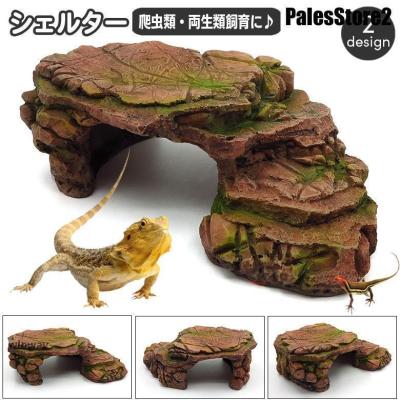 爬虫類 シェルター（レイアウト用品（水槽、アクアリウム用品