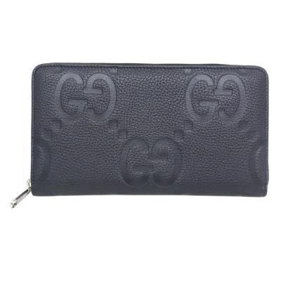 美品✨グッチ ジャンボGG ラウンドファスナー オーガナイザー 長財布 黒 ロゴ yagi-hiratsuka_26h-39?
