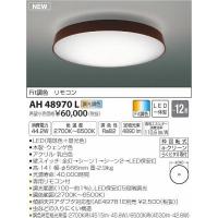 AH48970L コイズミ シーリングライト LED（電球色＋昼光色） 〜12畳 | 和風・和室 柳生照明