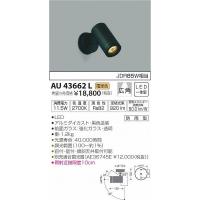 AU43662L コイズミ 屋外用スポットライト LED（電球色） | 和風・和室 柳生照明