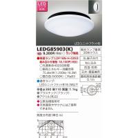 LEDG85903(K) 東芝 軒下用シーリングライト LED | 和風・和室 柳生照明