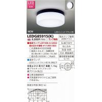 LEDG85915(K) 東芝 軒下用シーリングライト LED | 和風・和室 柳生照明