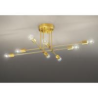 オーデリック シャンデリア 〜10畳 ゴールド 8灯 LED 電球色 調光 OC257147LC | 和風・和室 柳生照明