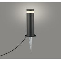 オーデリック ローポールライト スパイク式 ブラック LED（電球色） OG254959LR | 和風・和室 柳生照明