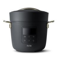 A-Stage PCH-20LB Re・De Pot 電気圧力鍋 2L ブラック 圧力鍋 | ヤマダデンキ インテリア店