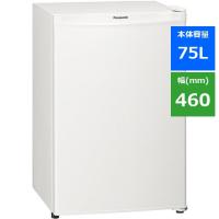 パナソニック NR-A80D-W 1ドアパーソナル冷蔵庫 (75L・右開き) オフホワイト NRA80D | ヤマダデンキ Yahoo!店