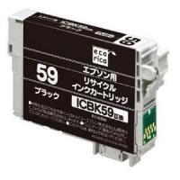 エコリカ ECI-E59B エプソン ICBK59互換リサイクルインクカートリッジ ブラック | ヤマダデンキ Yahoo!店