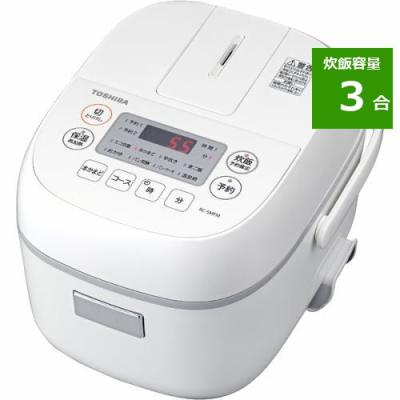 SHIBA 東芝 RC-5E7X IHジャー炊飯器 3合炊き 東芝 炊飯器 3合
