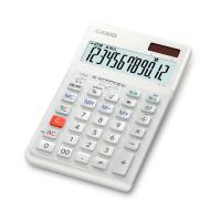 カシオ(CASIO) JE12DWEN 人間工学電卓 12桁ジャスト ホワイト | ヤマダデンキ Yahoo!店