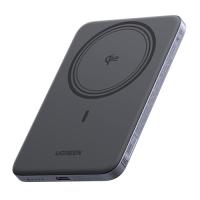 UGREEN 75984 UGREEN MagFlow Air ワイヤレスモバイルバッテリー 15W 高密度リチウムイオンセル採用 5000mAh Qi2対応 スペースグレー