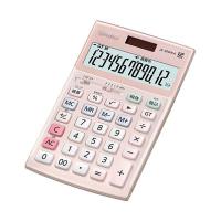 カシオ計算機 CASIO 実務電卓(検算タイプ) ジャストタイプ12桁 ピンク JS-20WKA-PK-N | ヤマドウオンラインストア