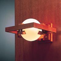ブラケット照明｜Frank Lloyd Wright(フランクロイドライト)ブラケット照明 ROBIE 1(ロビー1) チェリー (要電気工事) | ヤマギワ YAMAGIWA