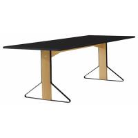 artek(アルテック)ダイニングテーブル KAARI TABLE(カアリ・テーブル) W240cm ナチュラルオーク/ブラックグロッシー(受注品) | ヤマギワ YAMAGIWA