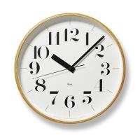 Lemnos(レムノス)電波時計 RIKI CLOCK RC(リキ クロック アールシー)Φ305mm 太字 | YAMAGIWA