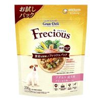 ユニ・チャーム グラン・デリ Frecious(フレシャス) アダルト成犬用 チキン＆小魚入り [ドッグフード ペットフード 犬 餌 エサ ドライ 国産] 200g | ヤマキシヤフー店