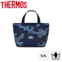 THERMOS サーモス 保冷ランチバッグ (ネイビーカモフラージュ) [弁当袋 お弁当入れ 保冷バッグ ランチ かばん] RFF-004(NV-C) 爆買 | ヤマキシヤフー店