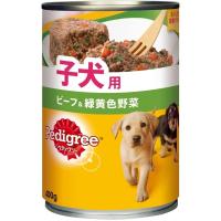 マースジャパン ペディグリー 缶 子犬用 ビーフ＆緑黄色野菜 [ドッグフード ウエットタイプ] 400g | ヤマキシヤフー店